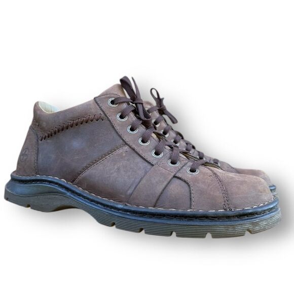 Dr. Martens Doc Men's 12083 Keith Style Brown Leather Lace Shoes Oxfords Size 11 - Picture 6 of 16